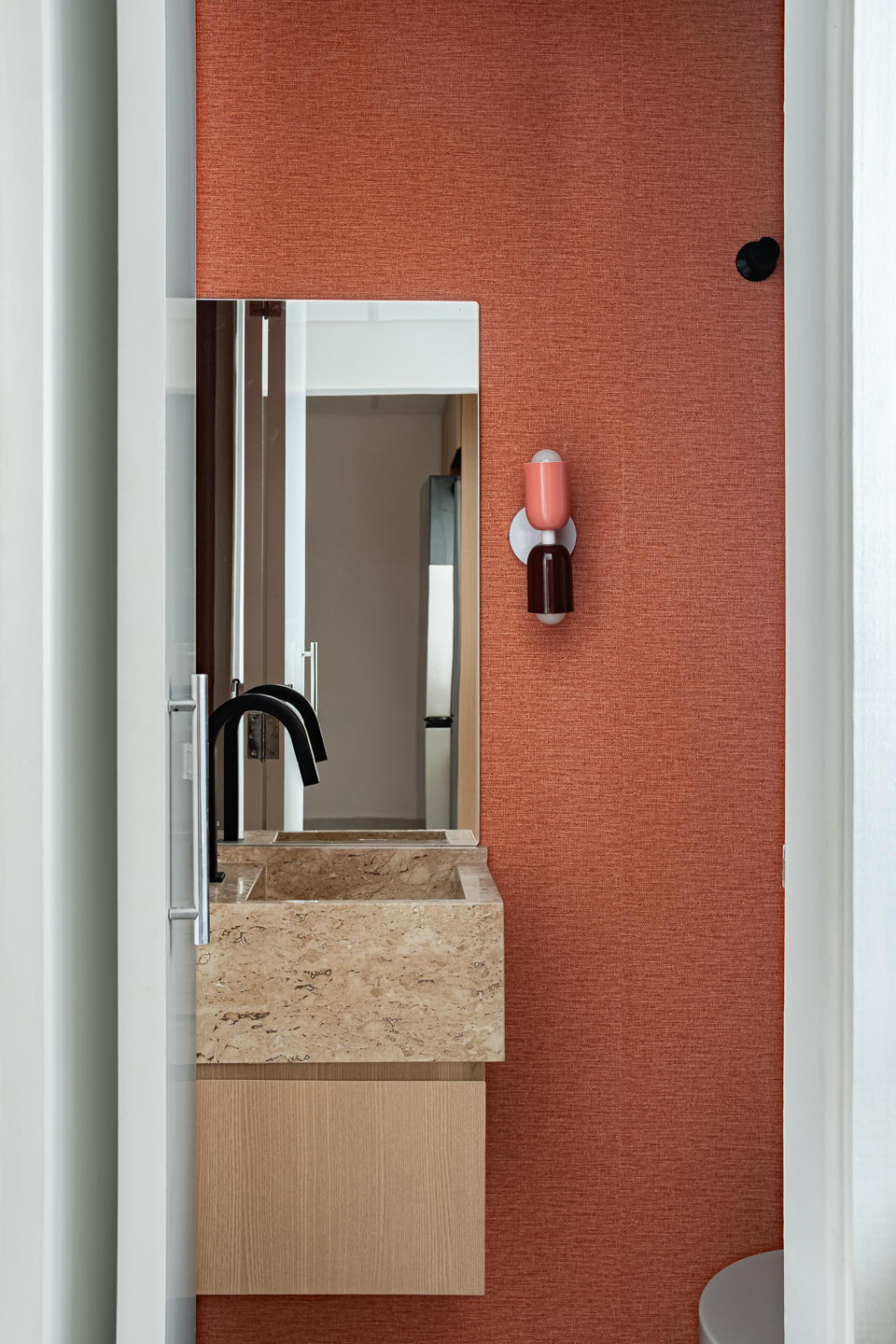 Lavabo terracota